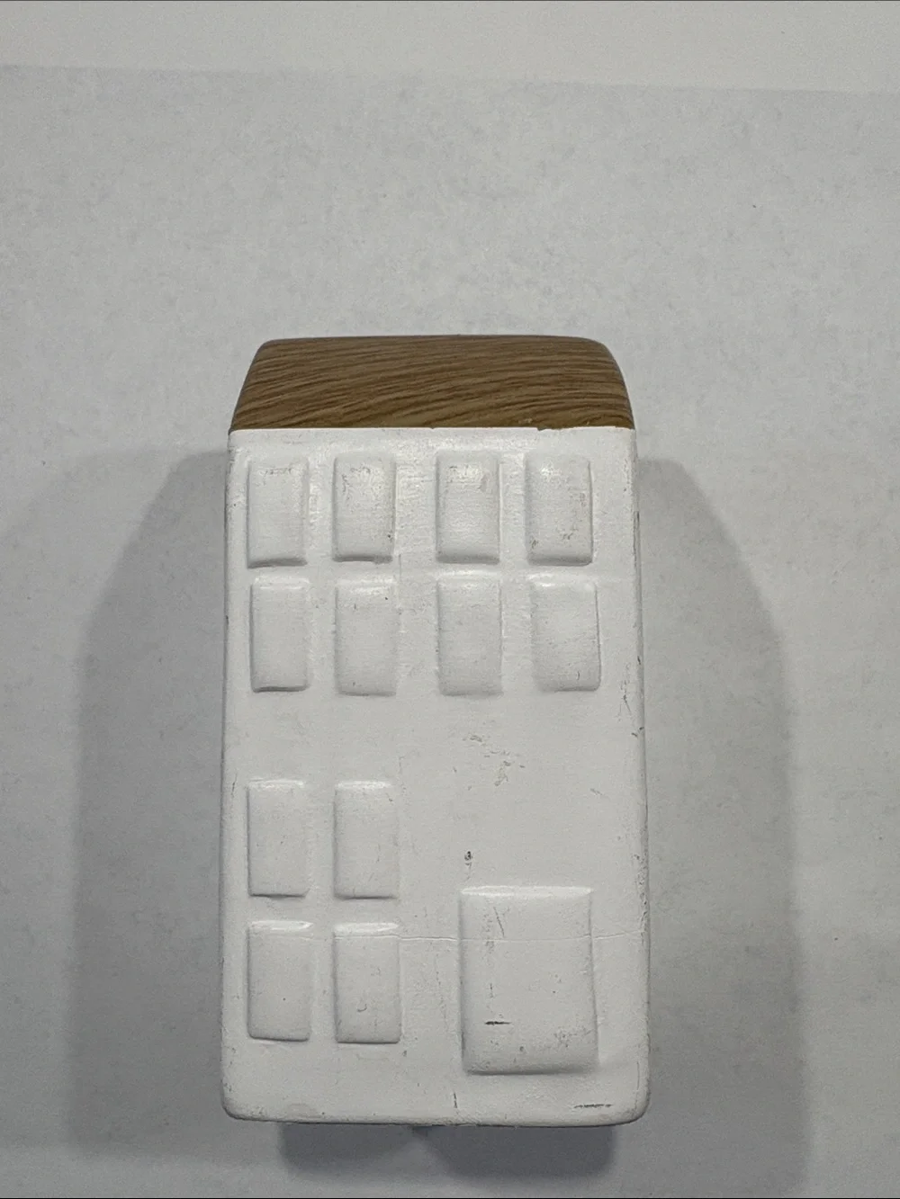 Target white Ceramic Houses tall home decor accent rustic farmhouse